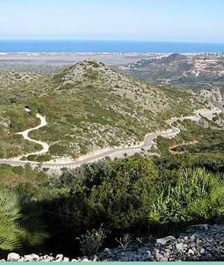 Cycling climbs, marina alta, calpe, famous climbs of the area