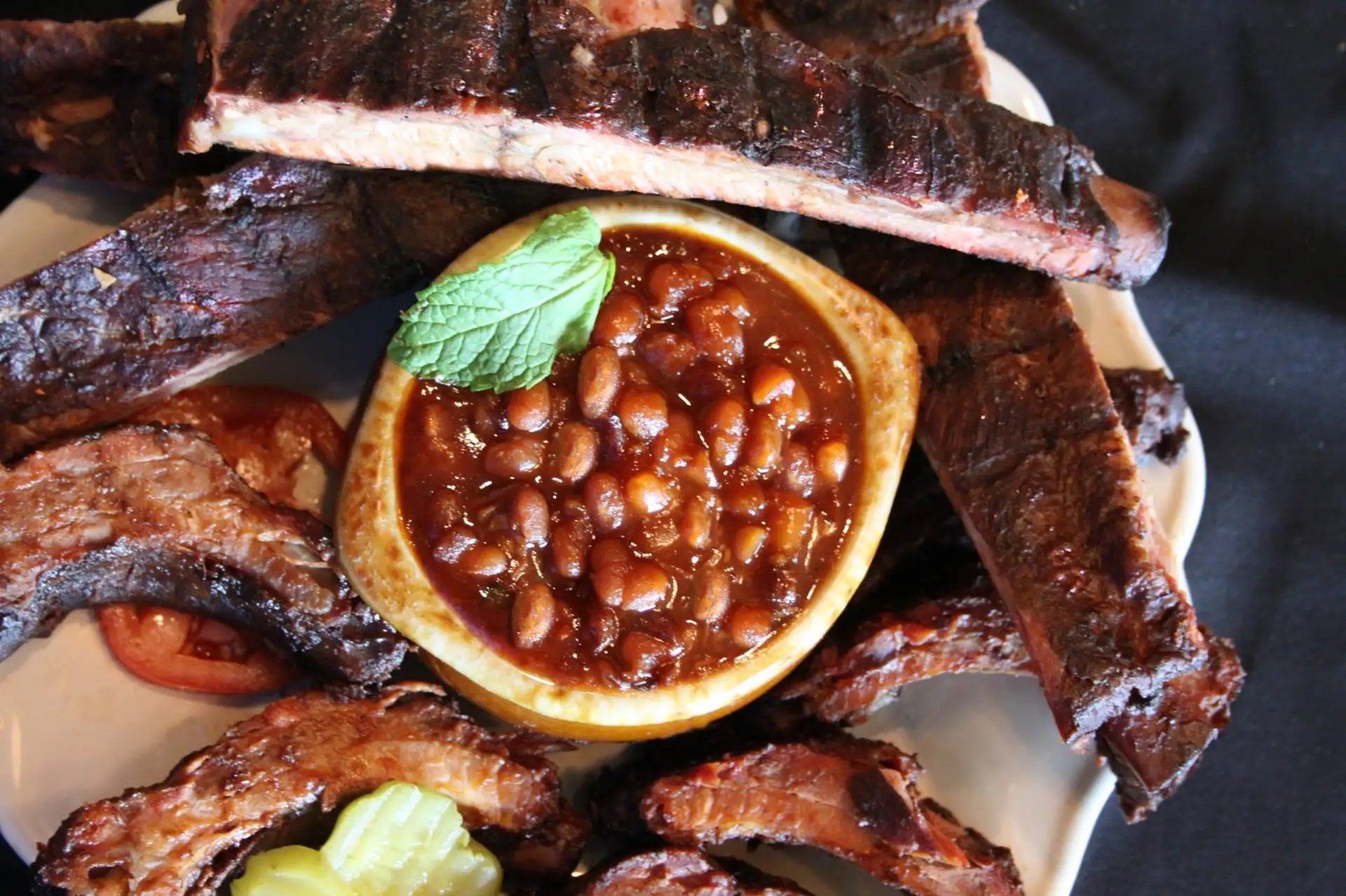 Hickory Smoked Baked Beans in Indepence Mo Kansas City