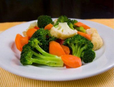 Mixed veggies lunch menu Smokehouse bbq kansas city