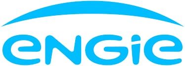 Il logo di Engie presenta la parola 