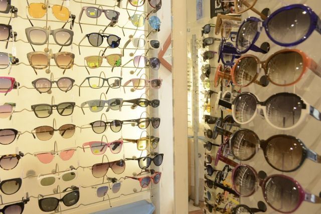 occhiali negozio