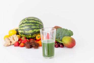 fruits and vegetables, green juice
