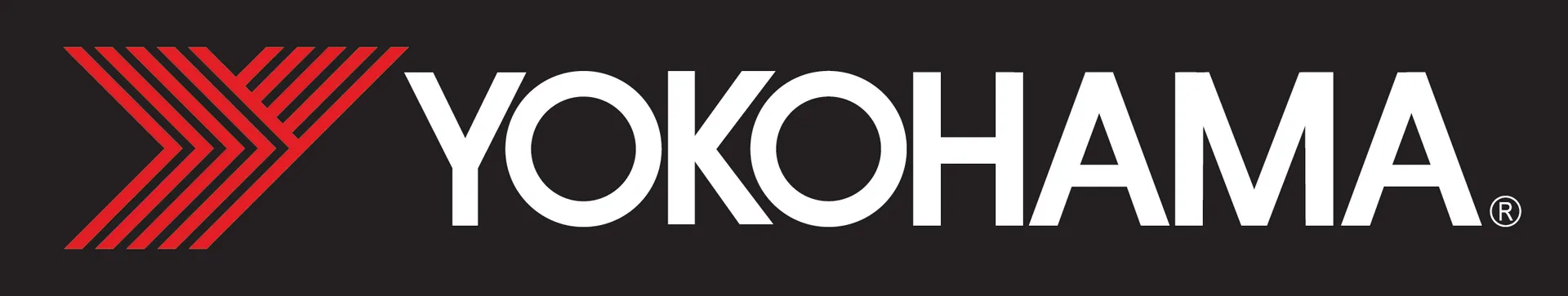 The Yokohama logo featuring a stylized red