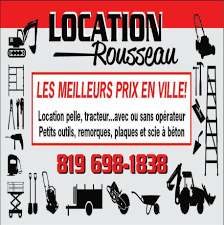Location de remorque à Trois-Rivieres. Location Rousseau.