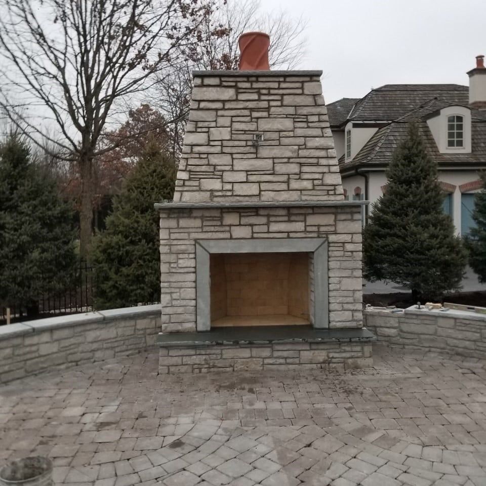 Patio Fireplace