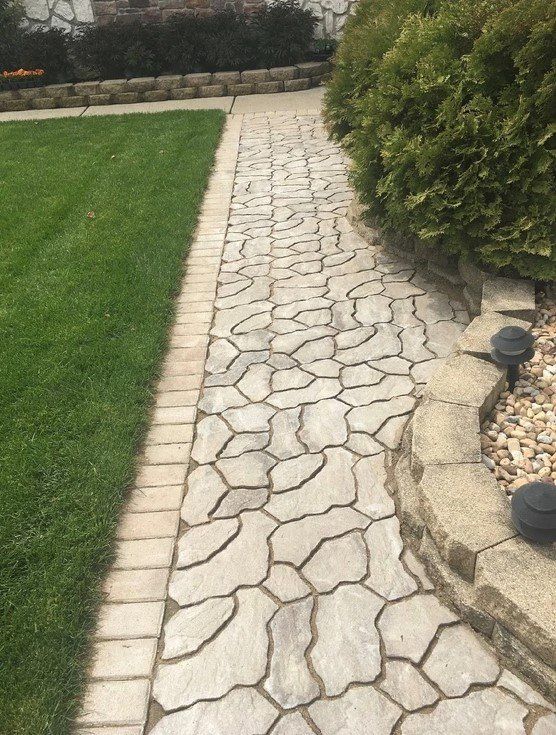 Flagstone Walkway