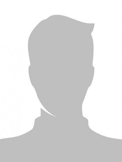 It is a silhouette of a man without a face.