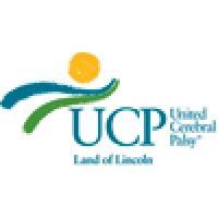 A logo for the united cerebral palsy land of lincoln.