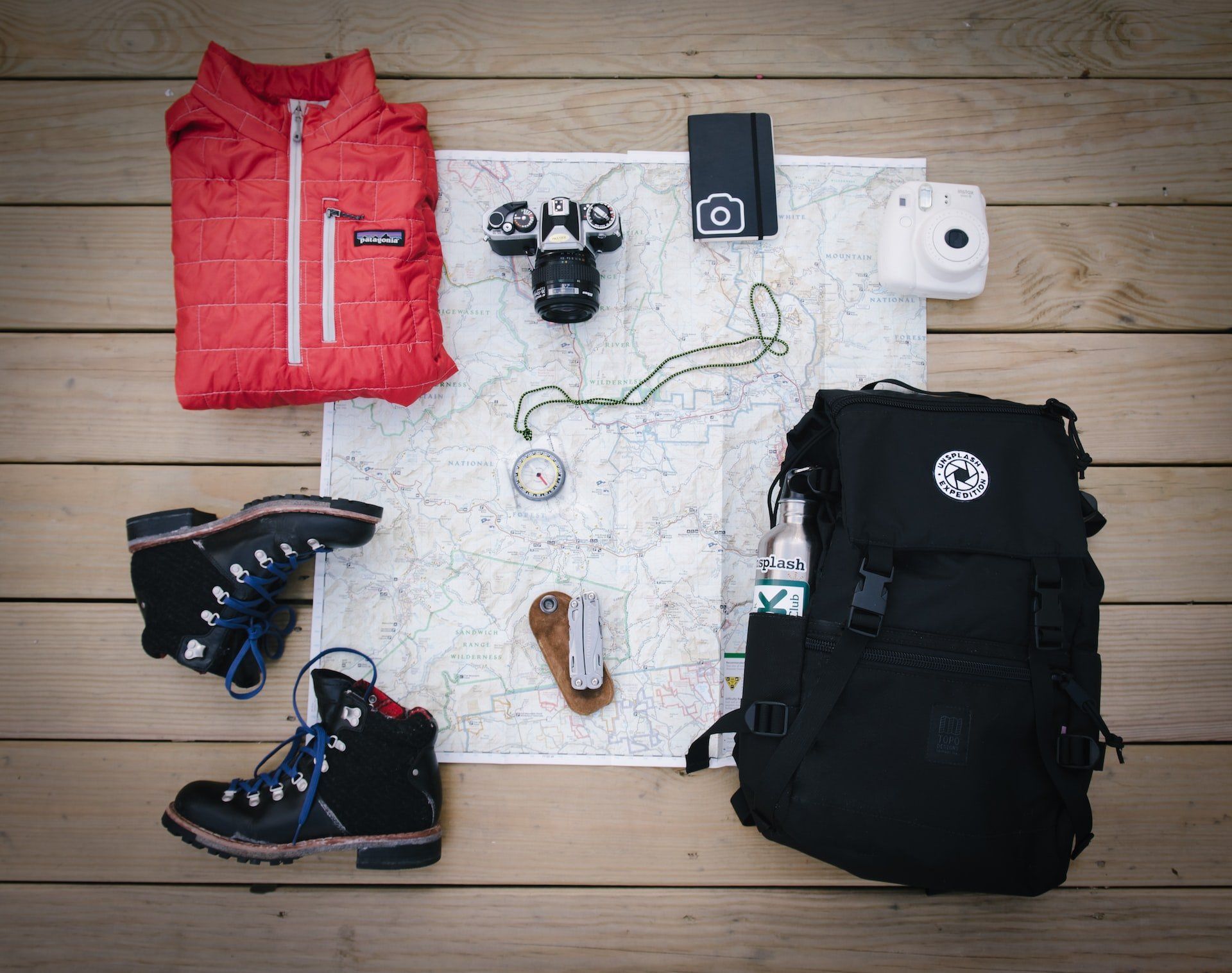 hiking gear