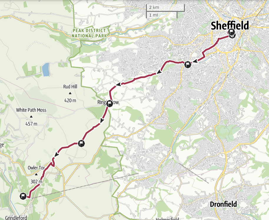 The Hallam Pilgrim Way is Ready to Walk!