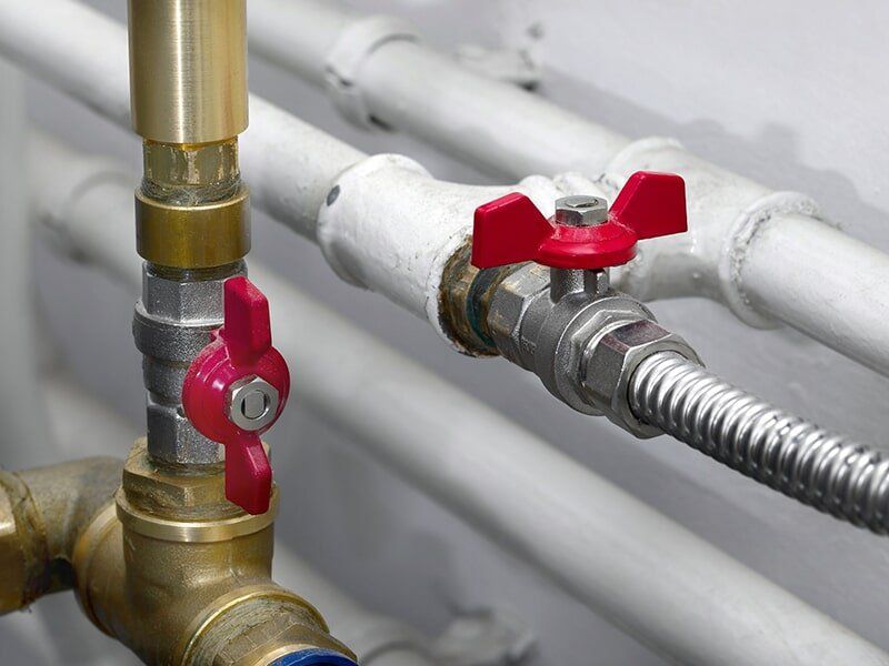 Gas Hot Water Pipe — Brian Cook Plumbing in Coffs Harbour, NSW