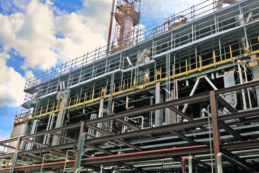 Stabilimento Basell – Ponteggio Multidirezionale