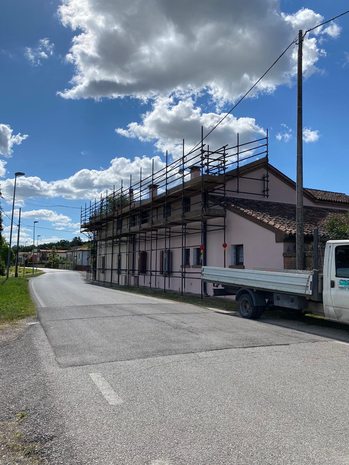 Ponteggio civile – Casa privata