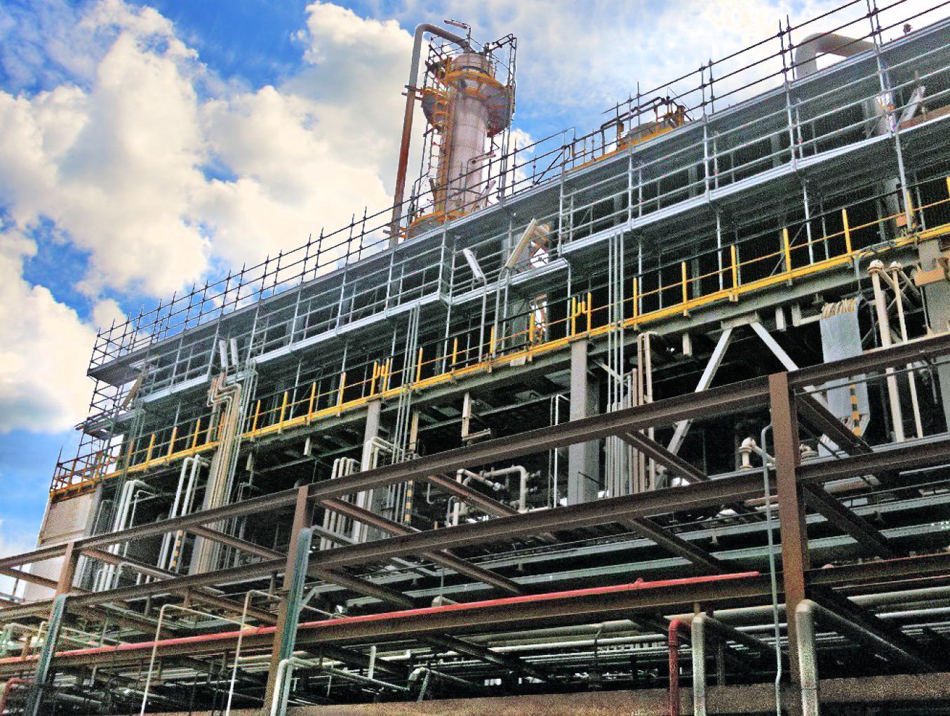 Stabilimento Basell – Ponteggio Multidirezionale