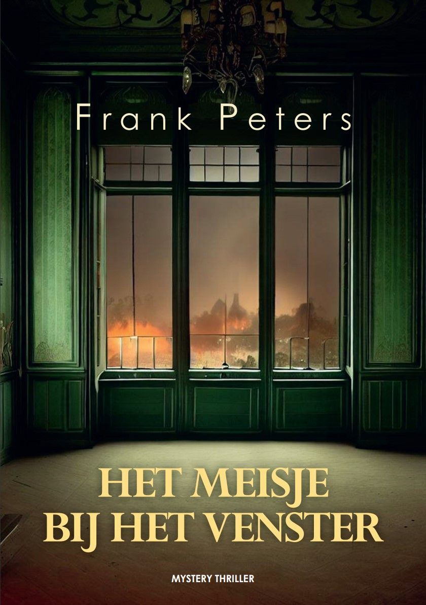 Boekcover Het meisje bij het venster van Frank Peters