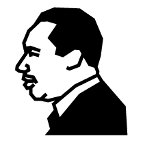martin luther king icon