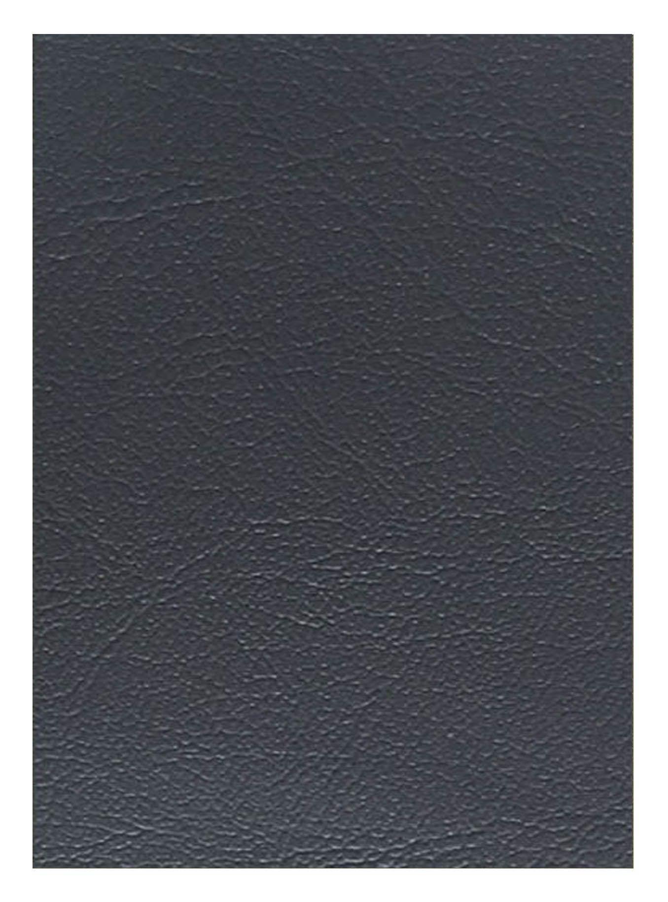 Un gros plan d'une texture de cuir noir sur fond blanc.