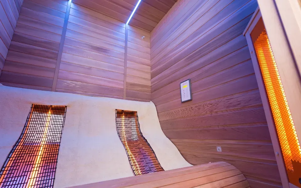 sauna tenerife lounge infrarouge cabine