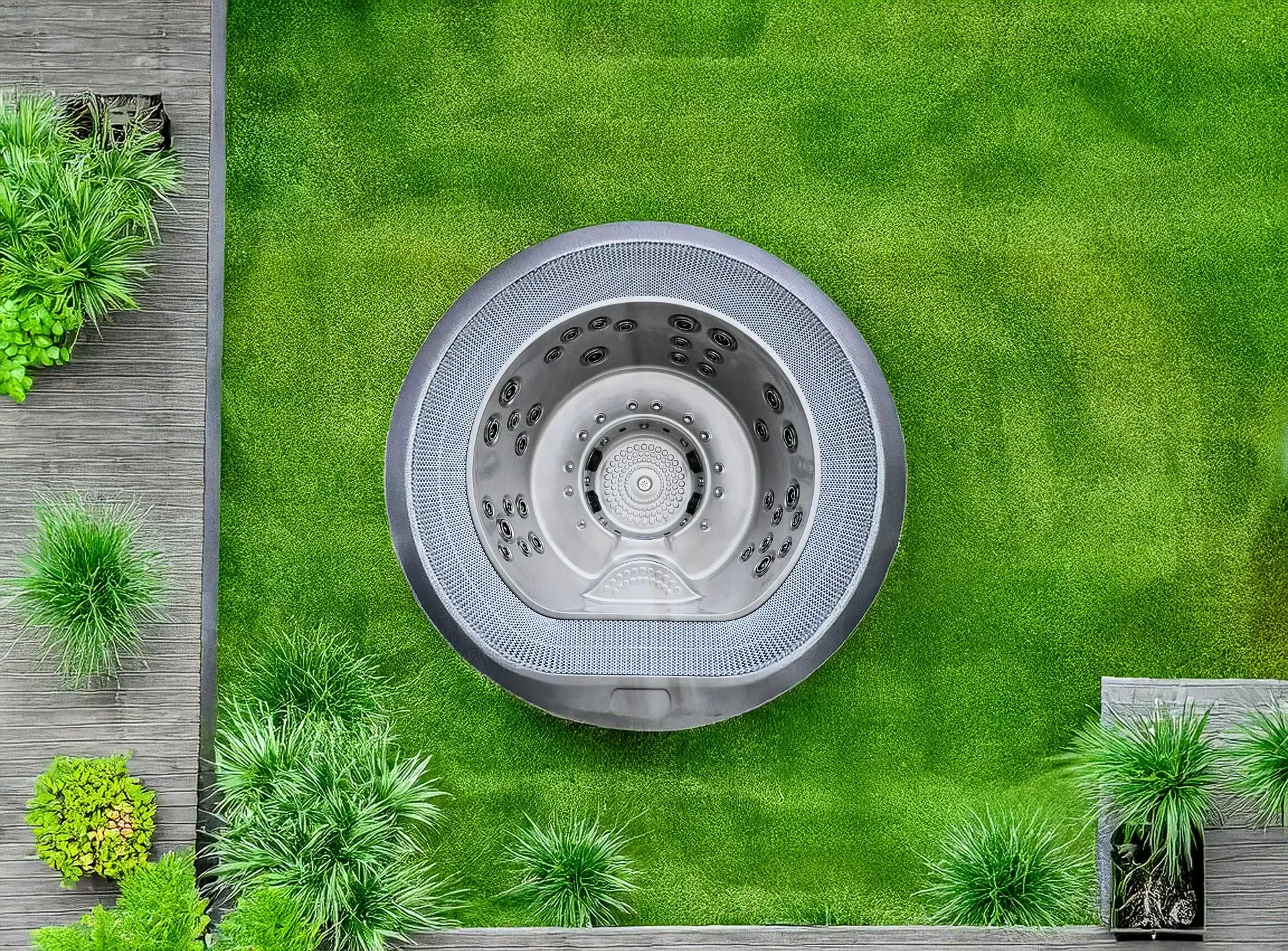 jacuzzi à débordement