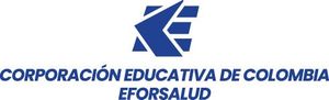A logo for corporacion educativa de colombia eforsalud