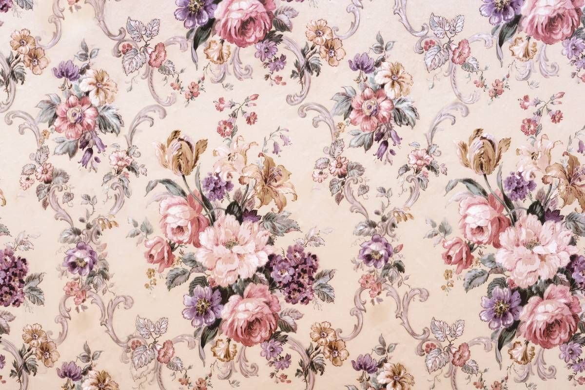 Colorful floral wallpaper near Lockport, New York (NY)