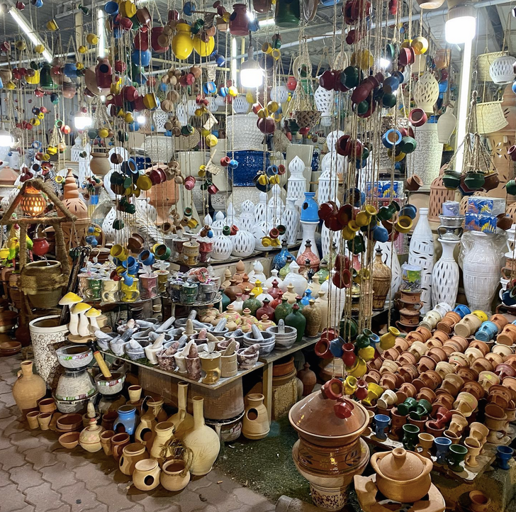 A store filled with lots of vases and pots