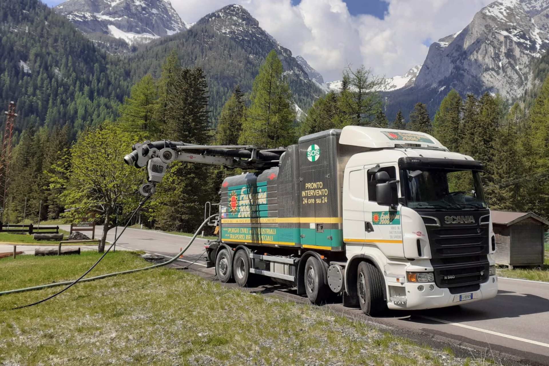 Pulizia spurgo pozzi neri