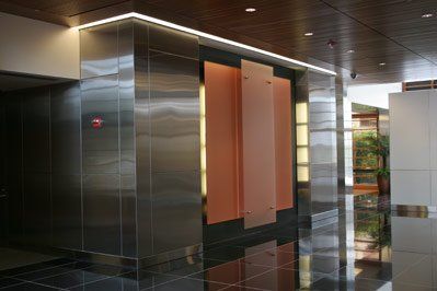 Metal Fabrications Bay Area —  Door with metallic corner post in South San Francisco, CA