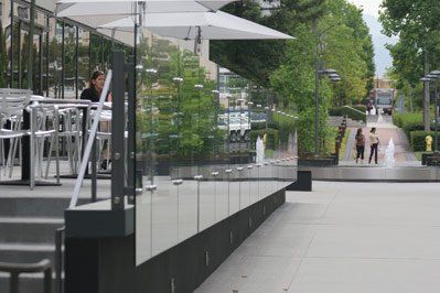 Metal Fabrication San Francisco — Mirror terrace outside in South San Francisco, CA