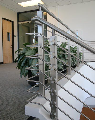 Biotech Metal — Terrace with plant beside in South San Francisco, CA