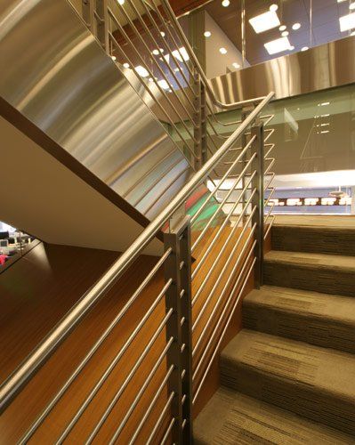 Elevator Metal — Gold staircase in South San Francisco, CA