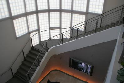 Metal Fabrication Near Me — Metal railing of black stair in South San Francisco, CA