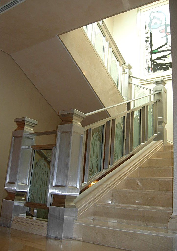 Metal Fabrications Bay Area — Staircase going to the top floor in South San Francisco, CA