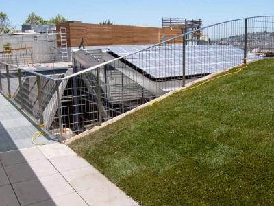 Biotech Metal — Grass lawn with railing in South San Francisco, CA
