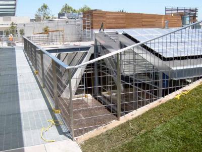 Metal Railing — Metal Stair railing going down in South San Francisco, CA