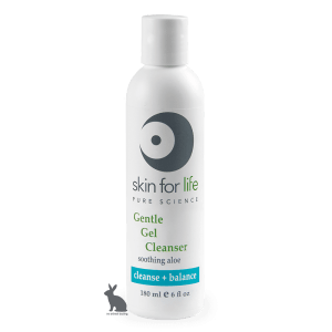 a bottle of skin for life gentle gel cleanser