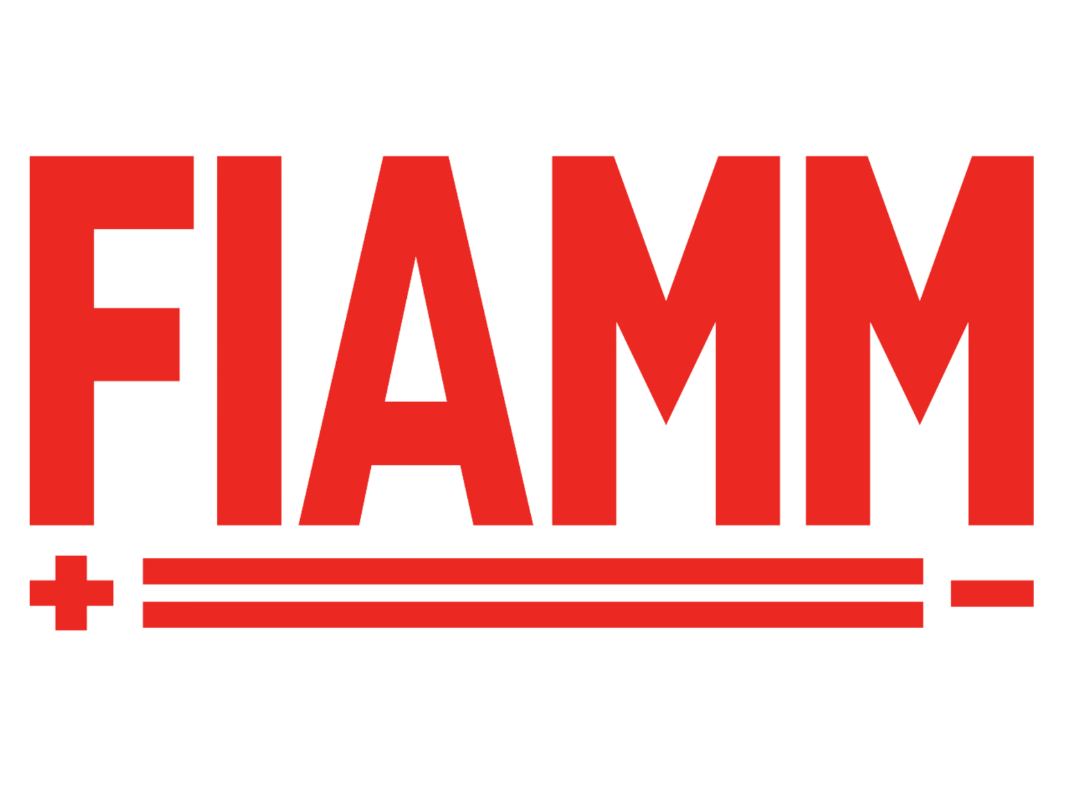 Il logo delle Fiamme è rosso e ha una croce svizzera.