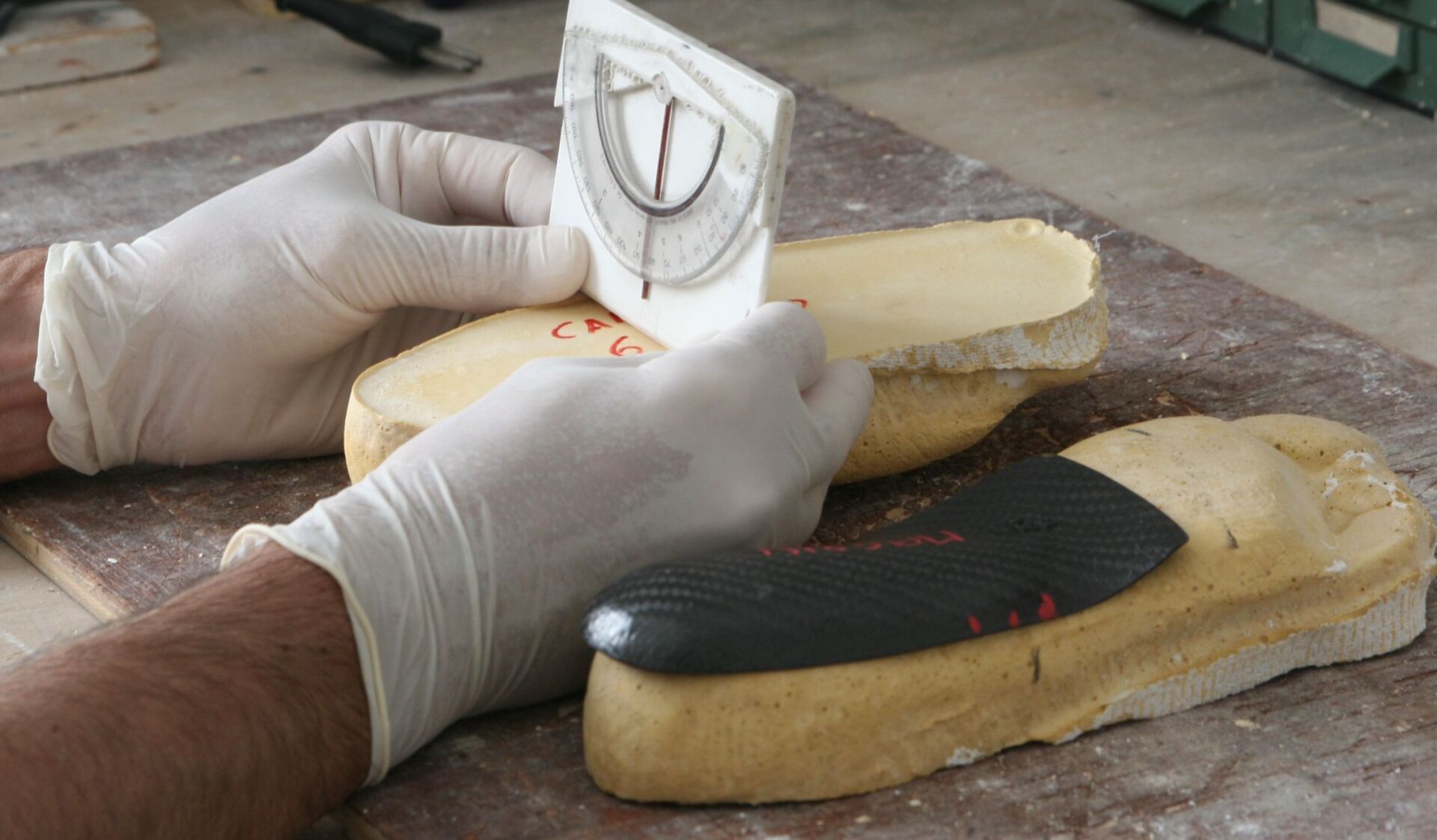 realizzazione di un plantare su misura