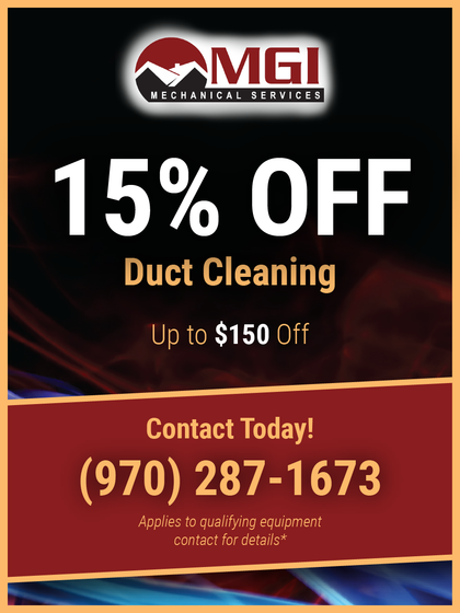 hvac promotion 15% off duct cleaning berthoud co