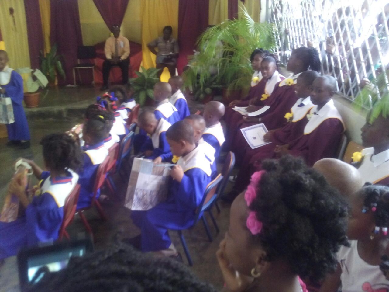 School Graduation Photos for Schools Assisted by Genesis Outreach