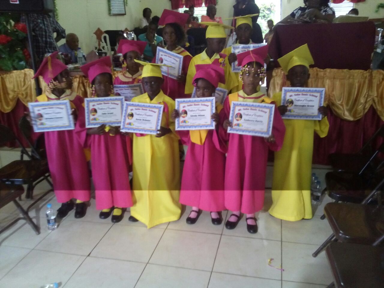 School Graduation Photos for Schools Assisted by Genesis Outreach