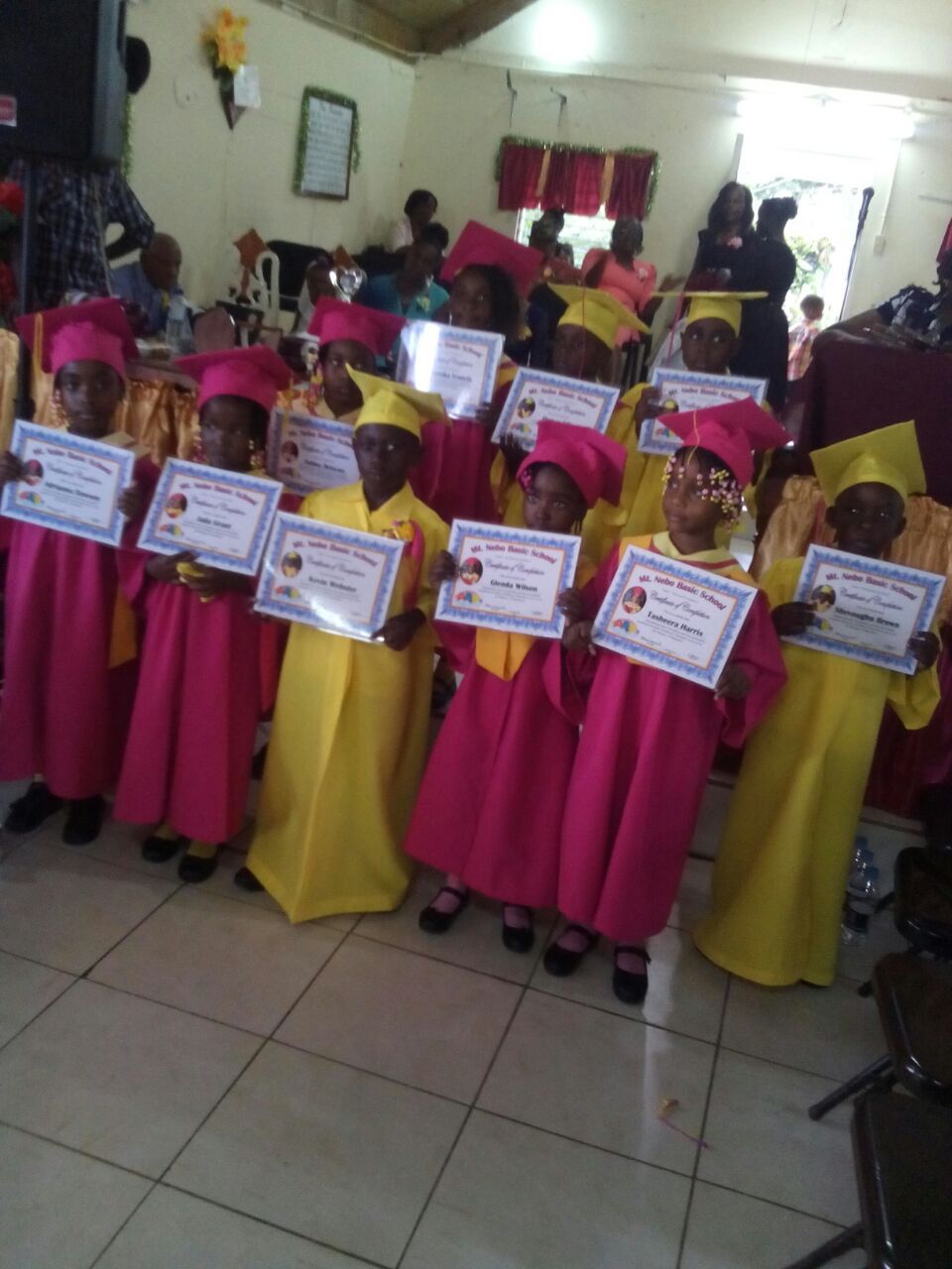 School Graduation Photos for Schools Assisted by Genesis Outreach