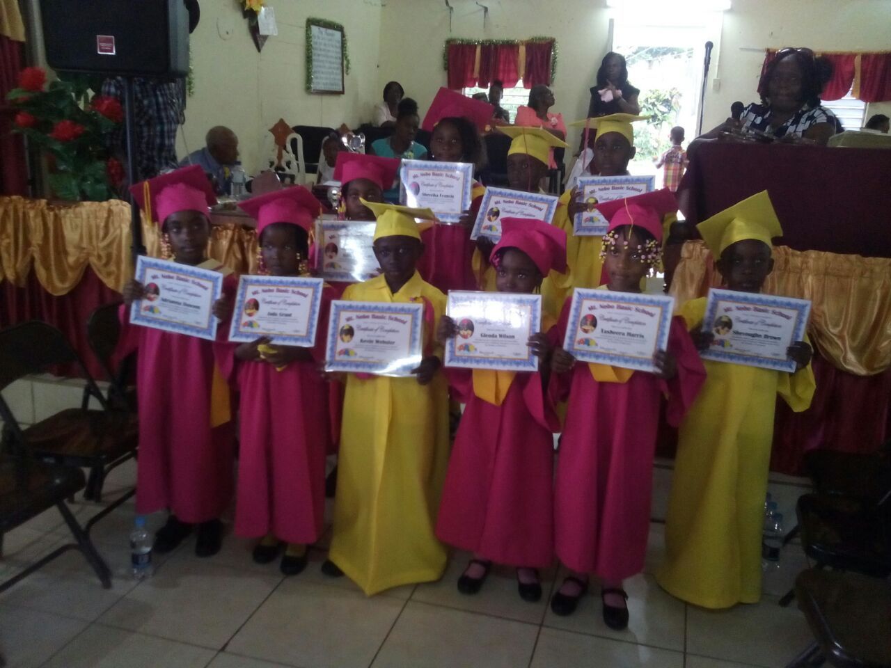 School Graduation Photos for Schools Assisted by Genesis Outreach