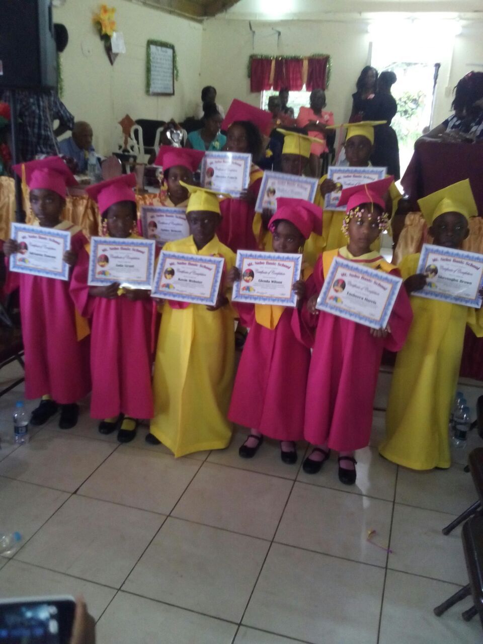 School Graduation Photos for Schools Assisted by Genesis Outreach