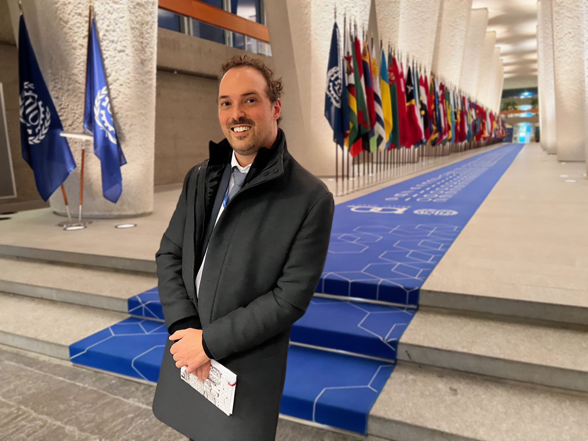 Djalma Scartezini na ONU