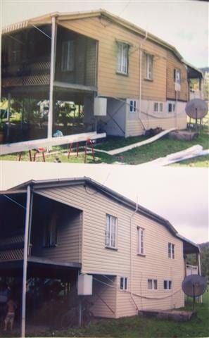 A Picture Of A House Before And After Being Painted — All Style Home Improvements in Hay Point, QLD