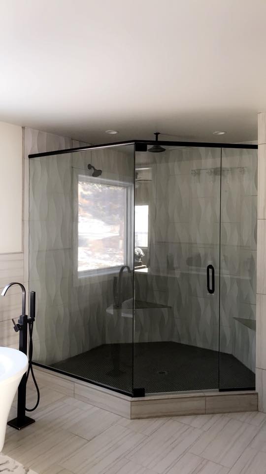 Custom Shower Enclosure — Aurora, CO — TNT Glass LLC