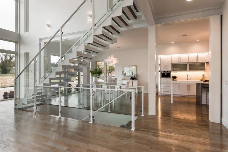 Beautiful Glass Railing — Aurora, CO — TNT Glass LLC