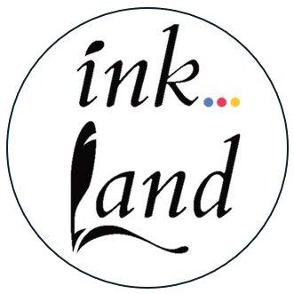 Un logotipo circular con el texto 