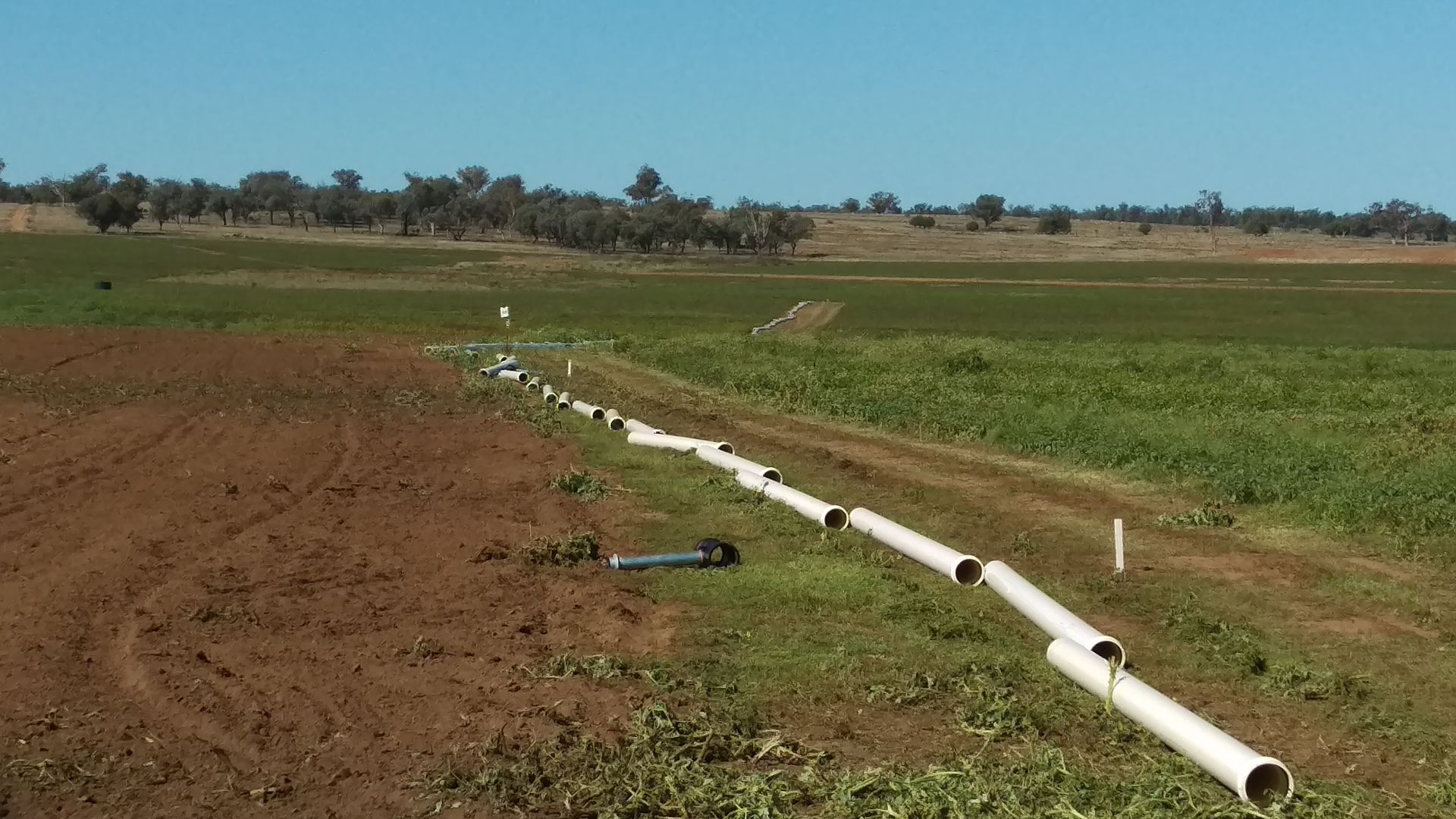 New Water Pipe Installation — Wade N Water In Nemingha, NSW